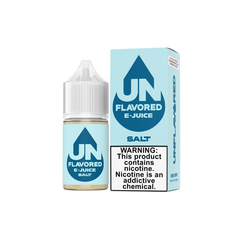 Unflavored Salts 30mL with packaging