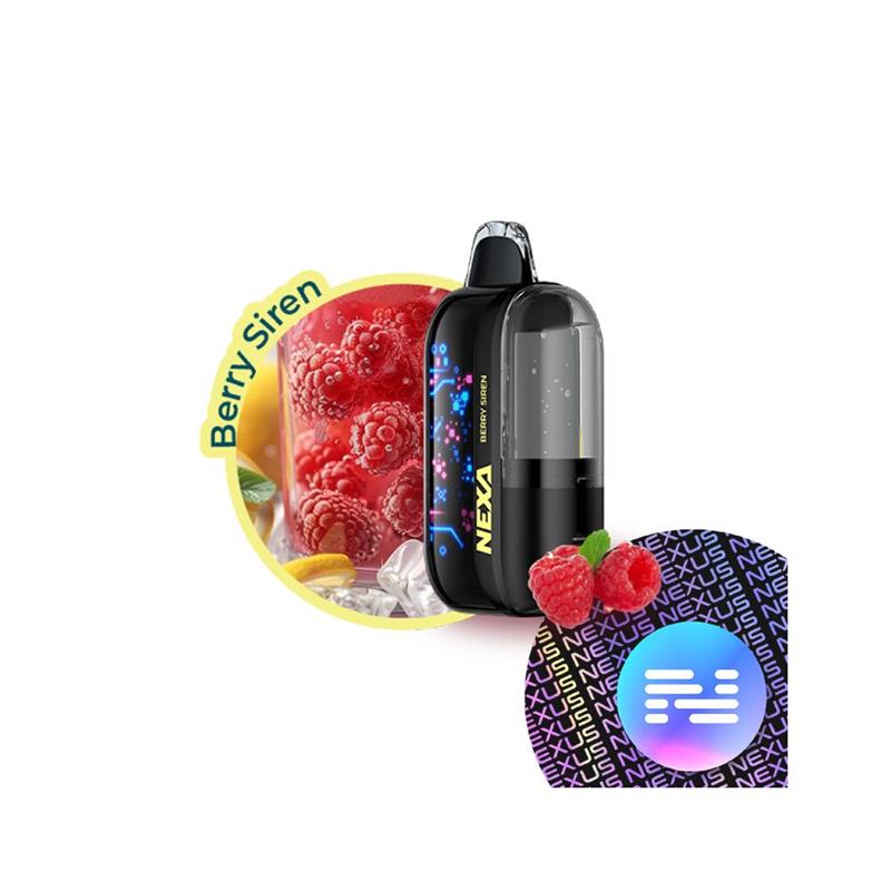 NEXA Ultra InvisaCloud Edition Disposable Berry Siren
