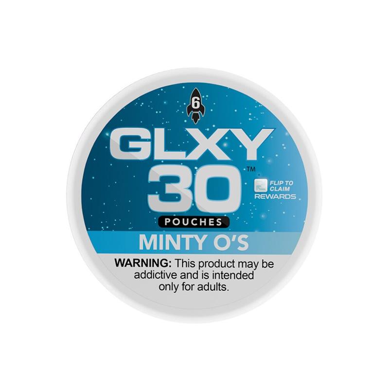 GLXY (DSPLY 5pc)(Nic Pouch)(30ct Can)(SAS) Minty O's