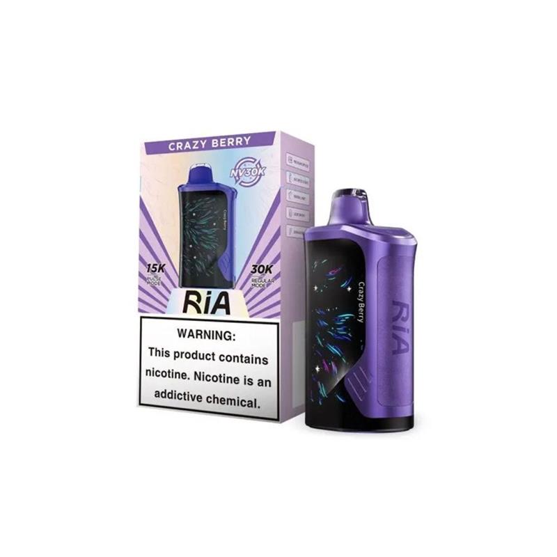 RIA NV30K Disposable Crazy Berry with packaging