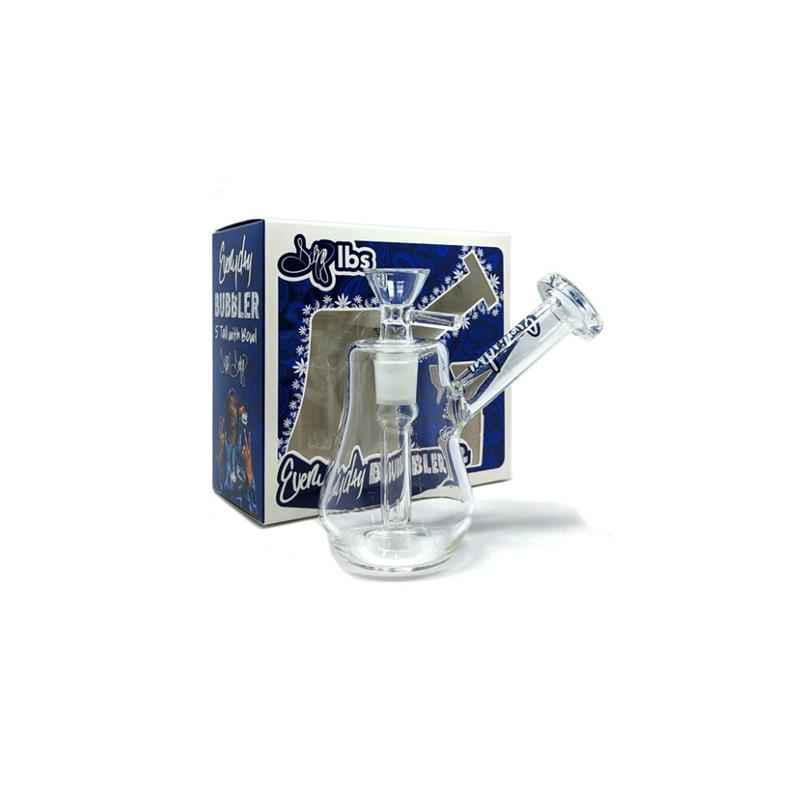 Dogg Lbs Everyday 5″ Bubbler Water Pipe with packaging