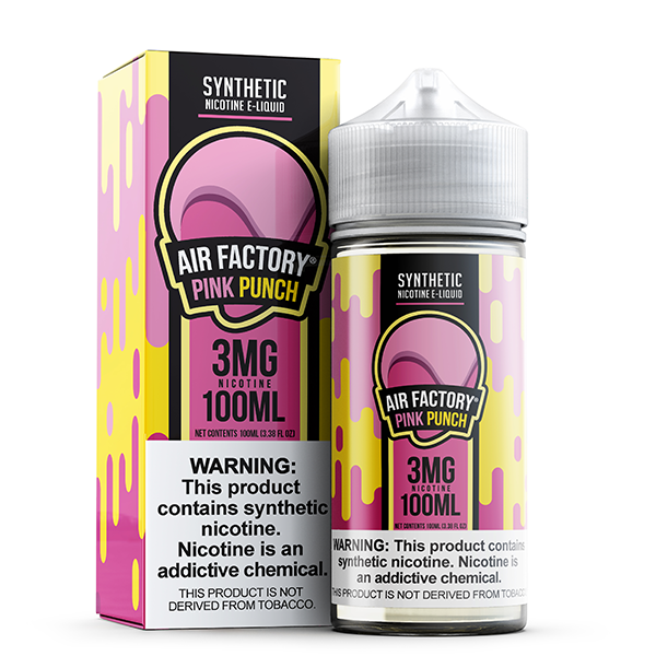 AIR FACTORY ORIGINAL | Pink Punch Ice 100ML eLiquid with Packaging