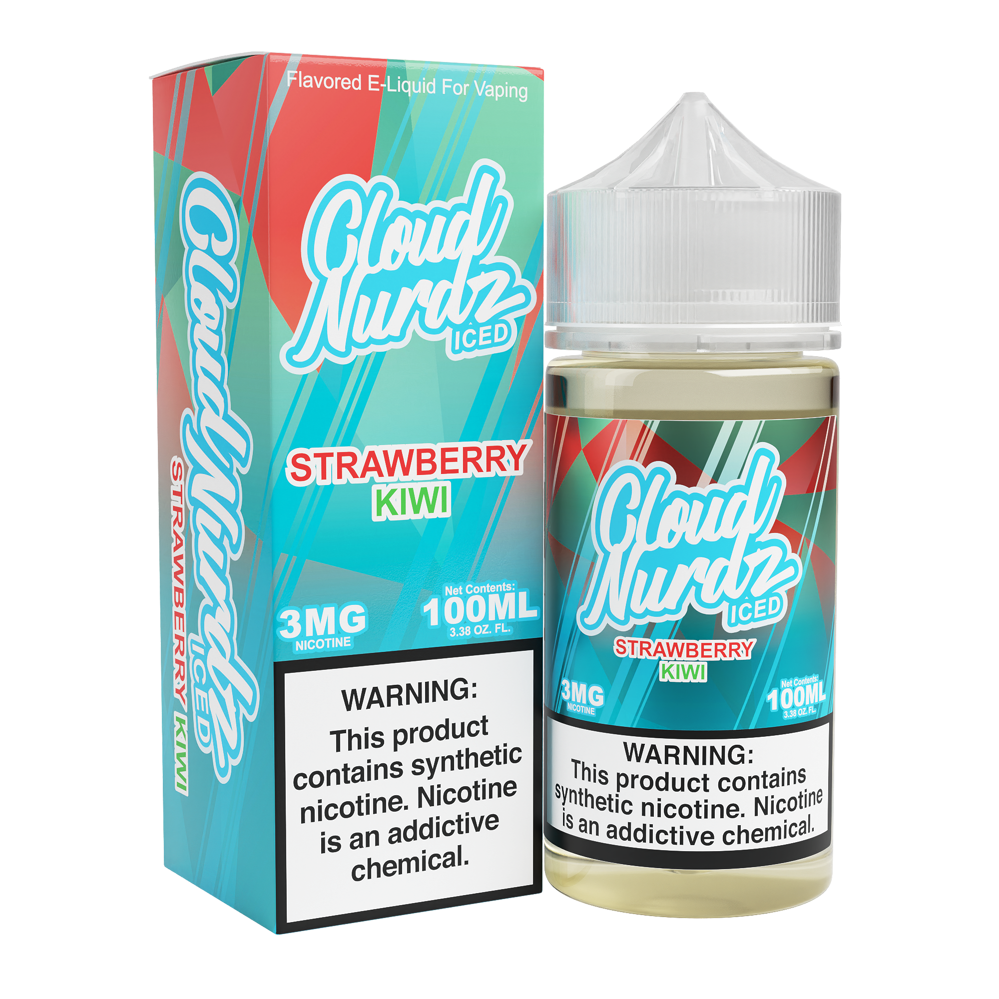 Strawberry Kiwi Iced by Cloud Nurdz TFN 100mL