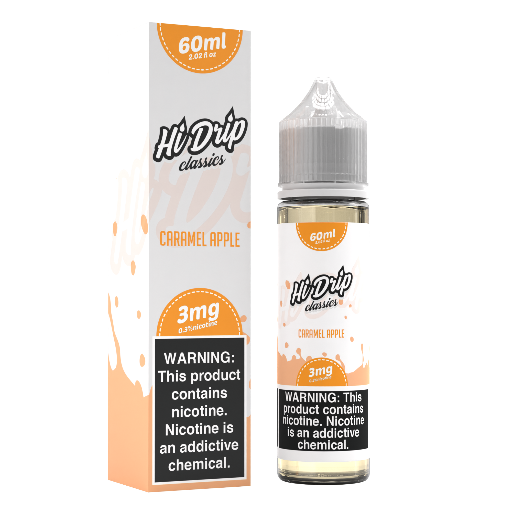 Caramel Apple by Hi-Drip Classics E-Liquid 60ML with Packaging