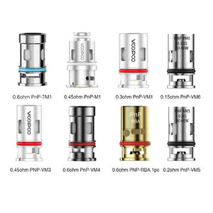 VooPoo PnP Replacement Coils (Pack of 5) Group Photo