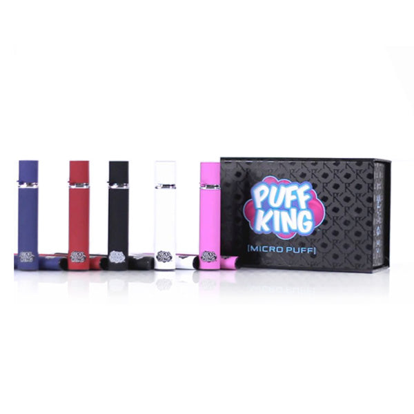 Puff King Micro Puff with Packaging Group Photo