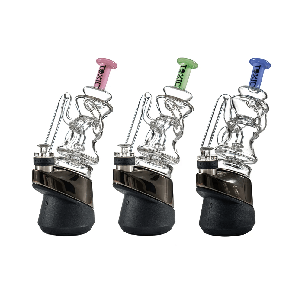 MKGlass TXAT15 Toxic Puffco Glass Attachment (Attachment Only) Group Photo