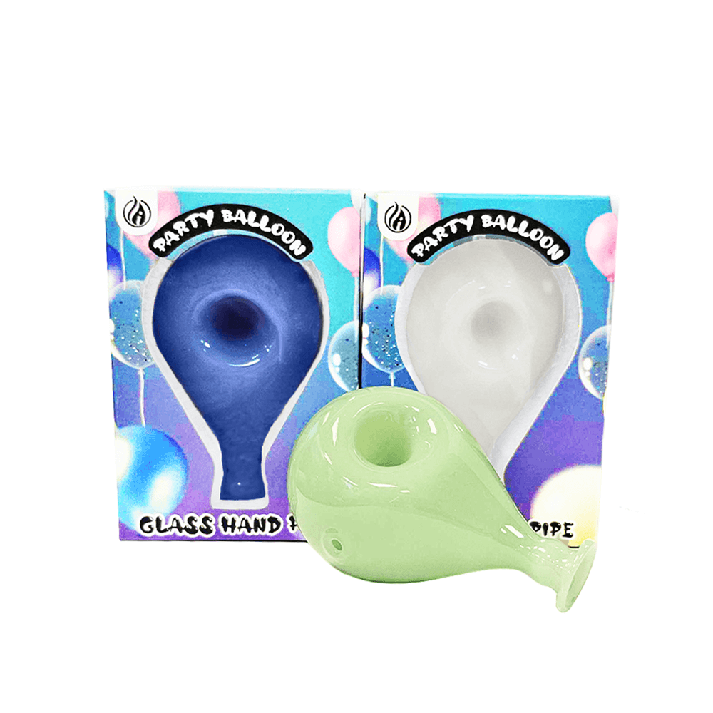 Focus Balloon Glass Hand Pipe 3.3 in Group Image