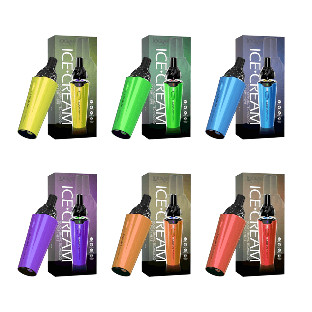 Lookah Icecream Dry Herb Vaporizer | Group Photo