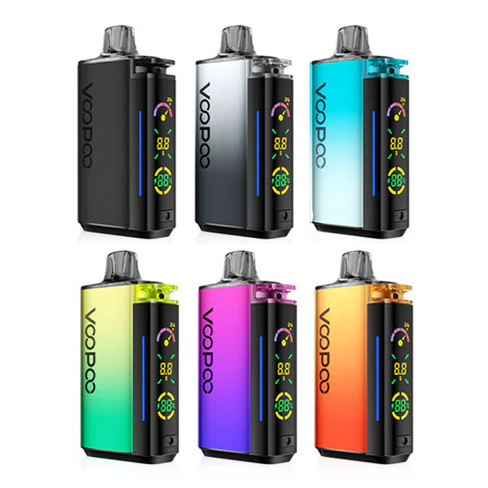 Voopoo Vrizz Pod Vape Kit Group Photo
