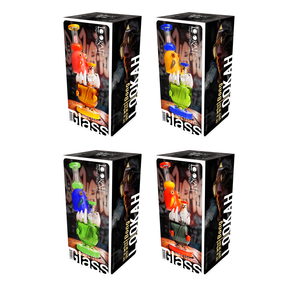 Lookah 9.6" Cute Critter Octopus Dab Rig (WPC1203) Group Photo