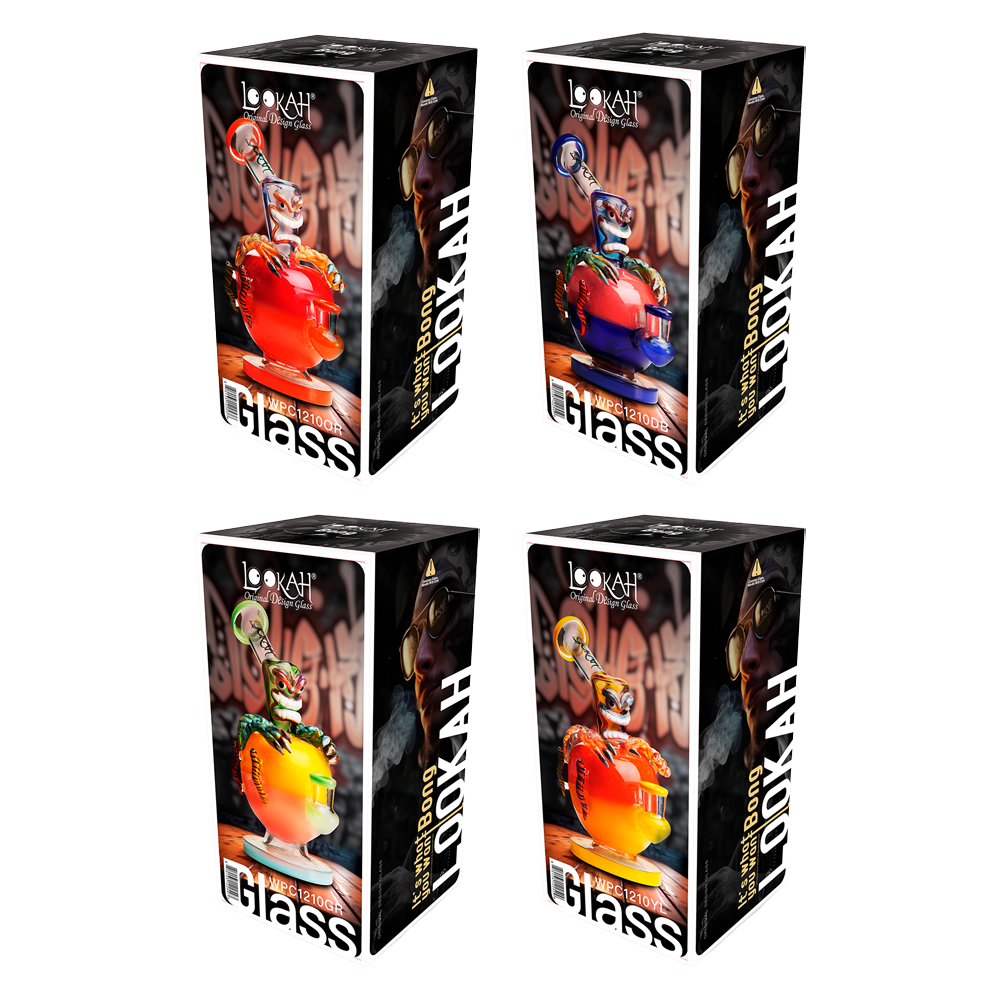 Lookah 8.2″ Mini Poison Apple Bong (WPC1210) Group Photo