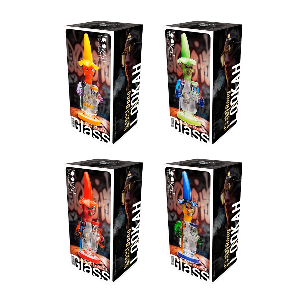 Lookah 9.4” Cool Mystic Wizard Dab Rig (WPC1220YL) Group Photo