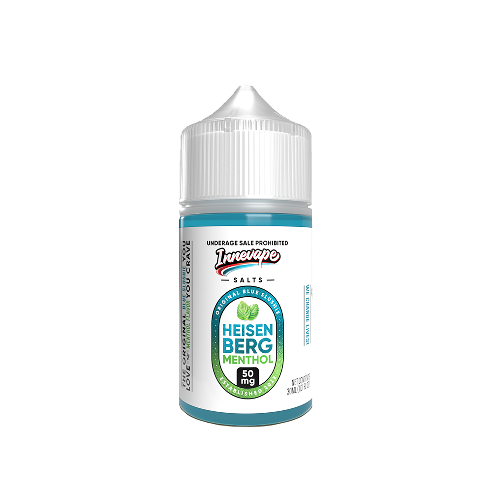 Heisenberg Menthol Innevape Salts 30mL 50mg bottle