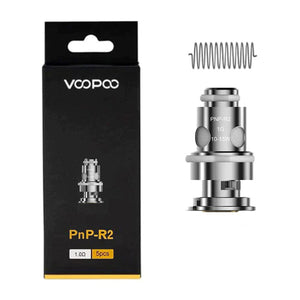 VooPoo PnP Replacement Coils (Pack of 5) PnP R2 1.0ohm with Packaging