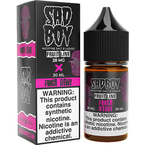 Punch Berry Blood by Sadboy Salts 30ml with packaging