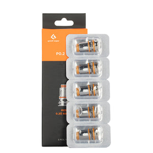 Geekvape P Series Coil | 5-Pack - 0.2 ohm With Packaging