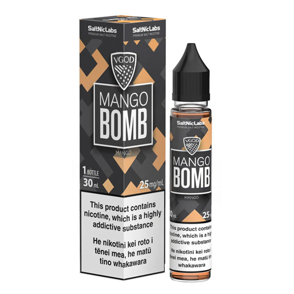 Mango Bomb by VGOD Salt 30mL with Packaging