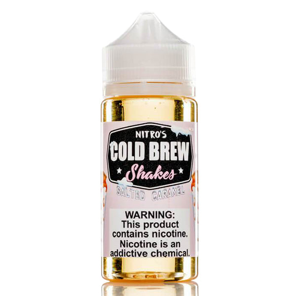 Salted Caramel by Nitro's Cold Brew Shakes 100ML Bottle