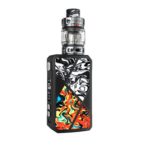 Freemax Maxus Kit | 200W Resin Black Orange