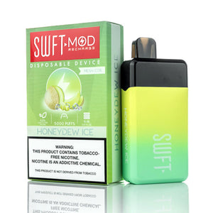 SWFT Mod Disposable 5000 Puffs Honeydew Ice with Packaging 15mL 50mg