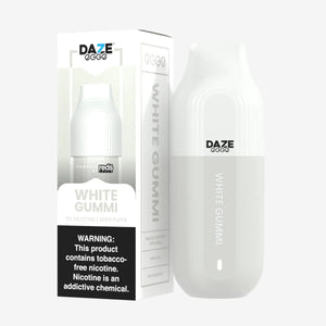 Daze Egge Disposable | 3000 Puffs | 7mL White Gummi with Packaging