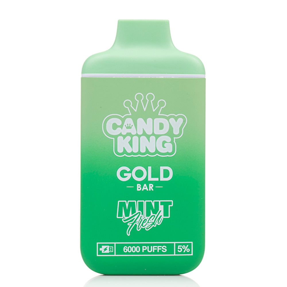 Candy King Gold Bar Disposable | 6000 Puffs Mint Fresh