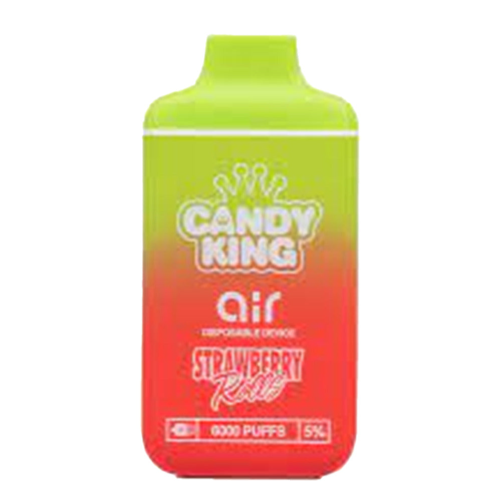 Candy King Gold Bar Disposable | 6000 Puffs Strawberry Rolls