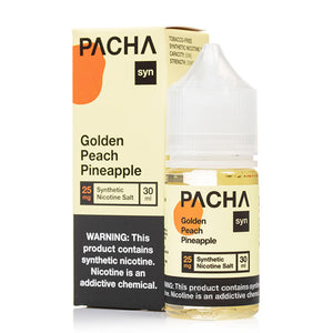 Golden Peach Pineapple by Pachamama Salts TFN 30mL with Packaging