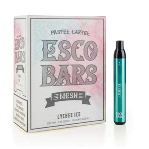 Esco Bars Mesh Disposable | 2500 Puffs | 6mL Lychee Ice