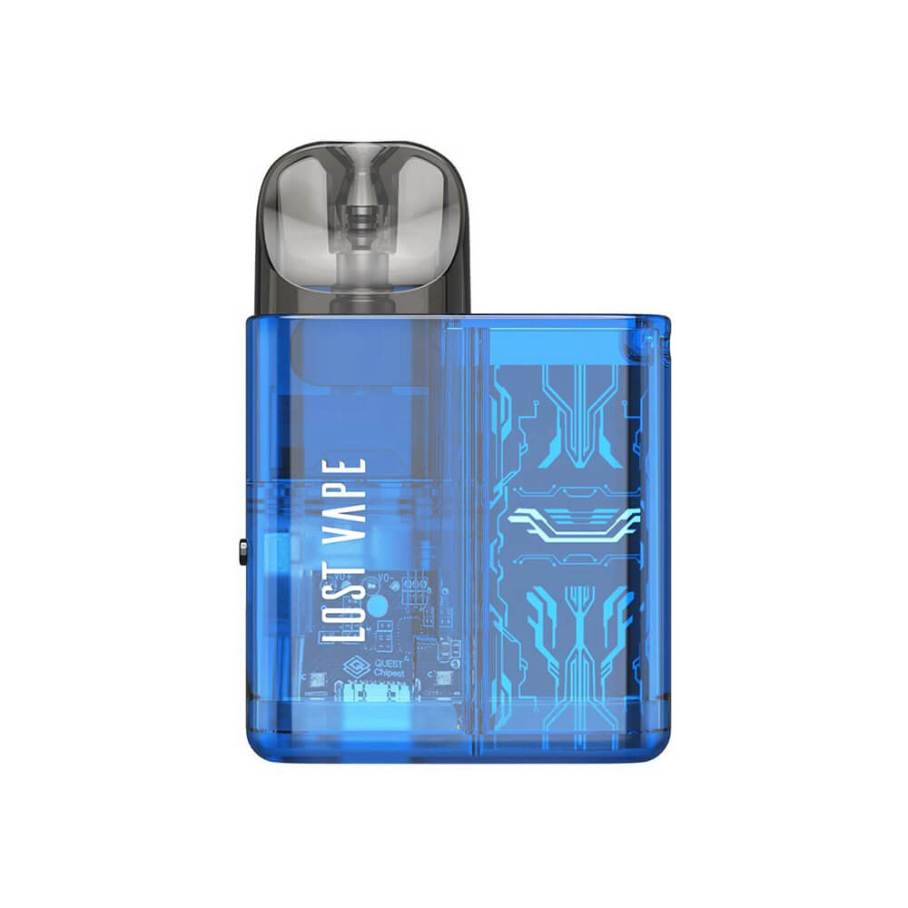 Lost Vape Ursa Baby Pod System Blue Clear