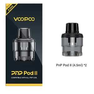 VooPoo PnP Pod II 4.5 ml (2-Pack) With Packaging