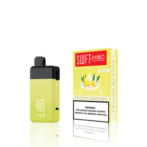 SWFT Mod Disposable 5000 Puffs 15mL 50mg Frozen Banana with Packaging