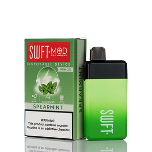 SWFT Mod Disposable 5000 Puffs 15mL 50mg Spearmint with Packaging