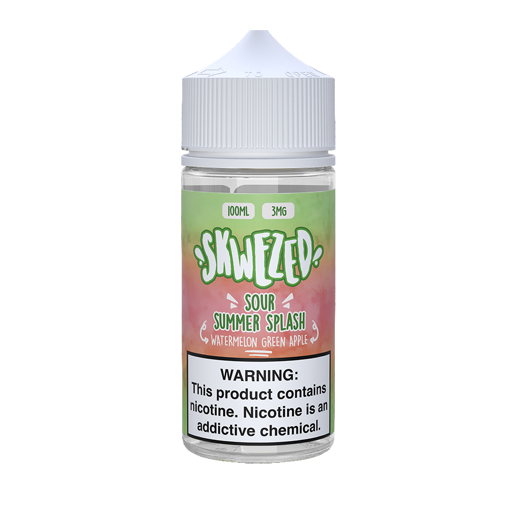 Sour Summer Splash (Watermelon Green Apple) Apple by Skwezed 100ml bottle