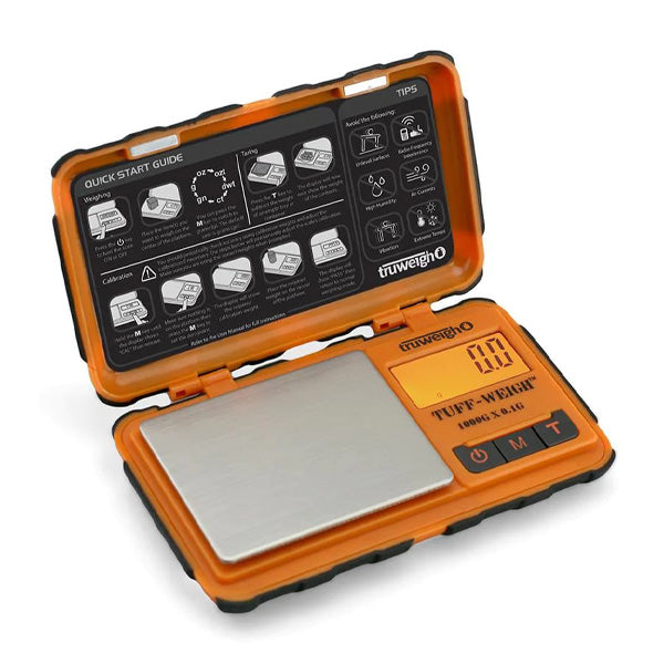Truweigh Tuff-Weigh Scale – 200G x 0.01g Orange Black