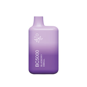 BC5000 (Non Branded EBDESIGN) Disposable | 5000 Puffs | 9.5mL | 4-5% Blueberry Ebbull