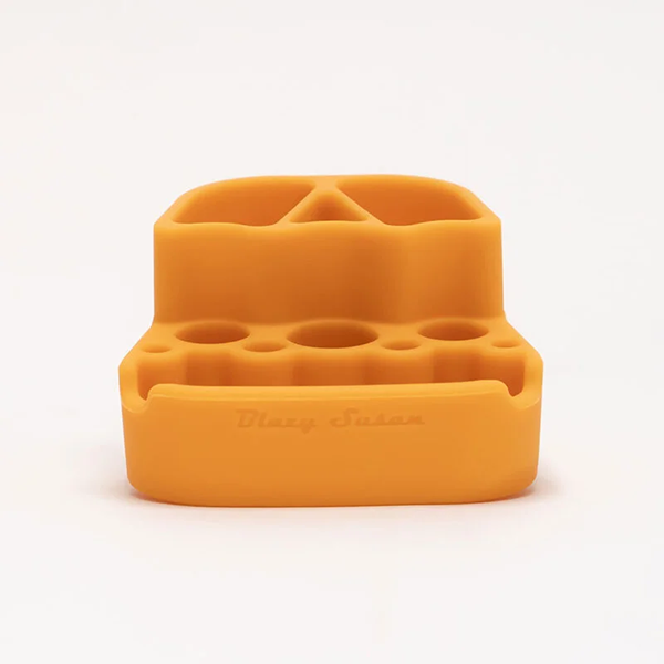 Blazy Susan Silicone Dab Station Orange