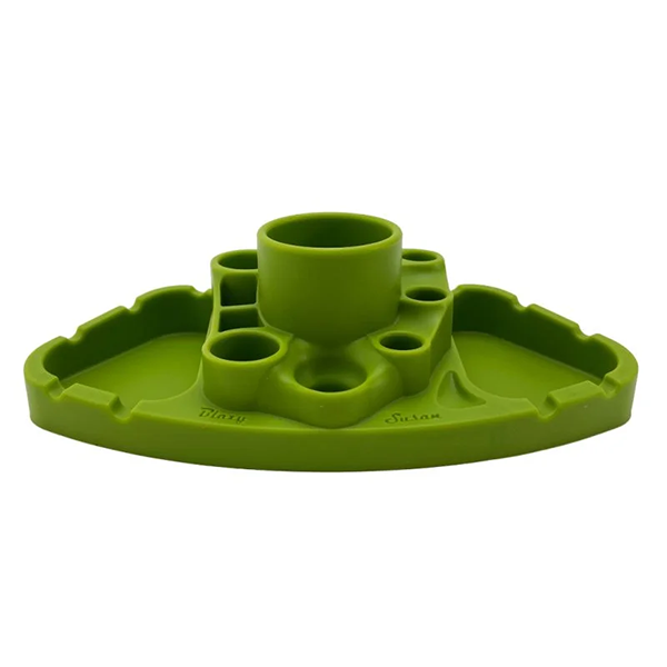 Blazy Susan Silicone Deluxe Dab Station Green