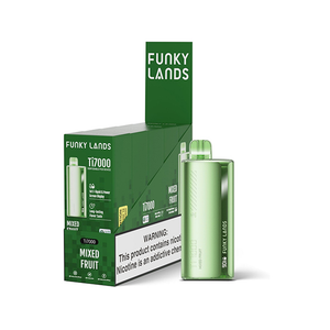 Funky Lands Ti7000 7000 Puff 12.8mL 40-50mg Disposable Mixed Fruit with Packaging