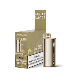 Funky Lands Ti7000 7000 Puff 12.8mL 40-50mg Disposable Mango Watermelon with Packaging