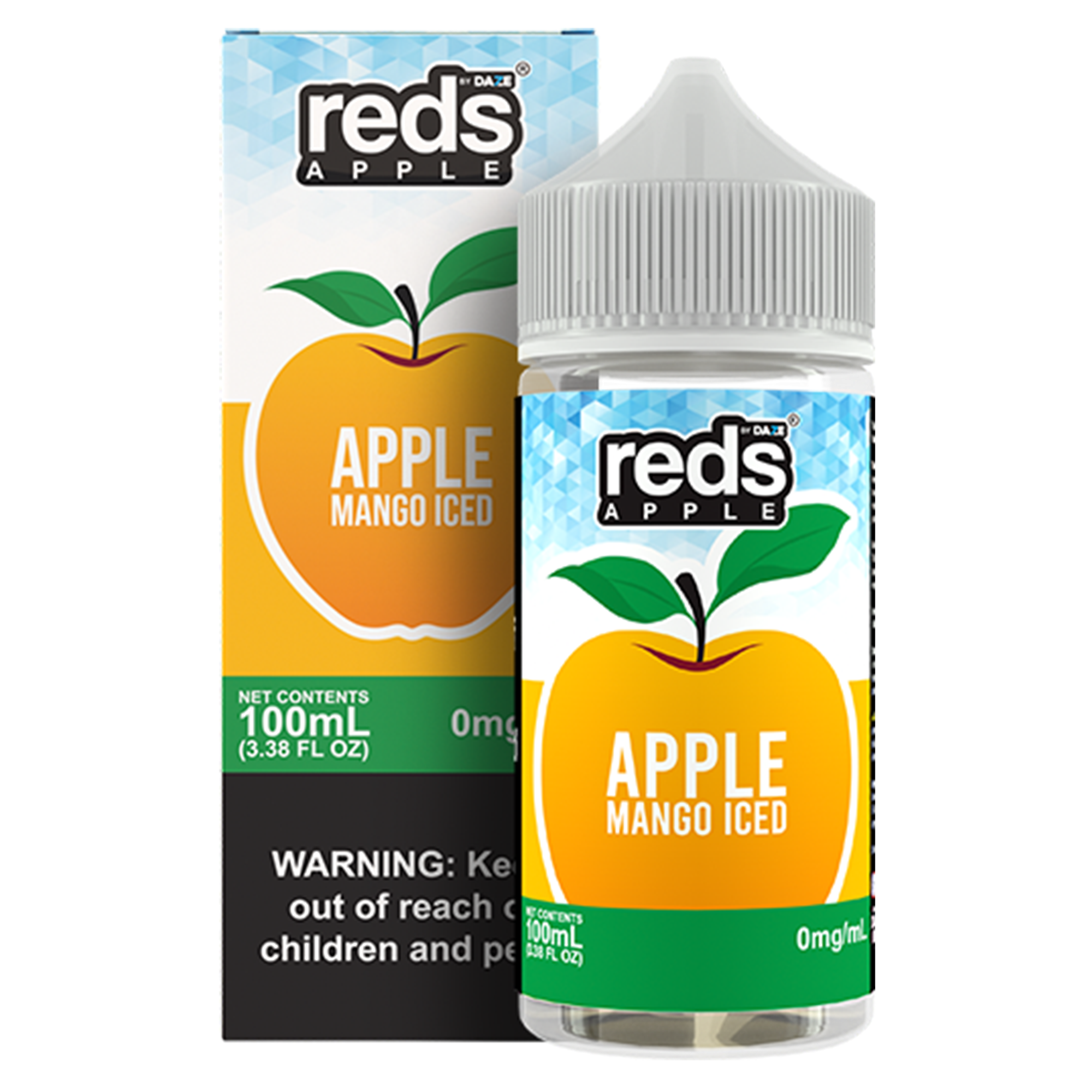 Mango Ice by 7Daze Reds 100mL with packaging