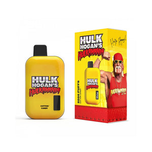 Hulk Hogan Disposables 8000 Puffs (18mL) 50mg Cotton Candy