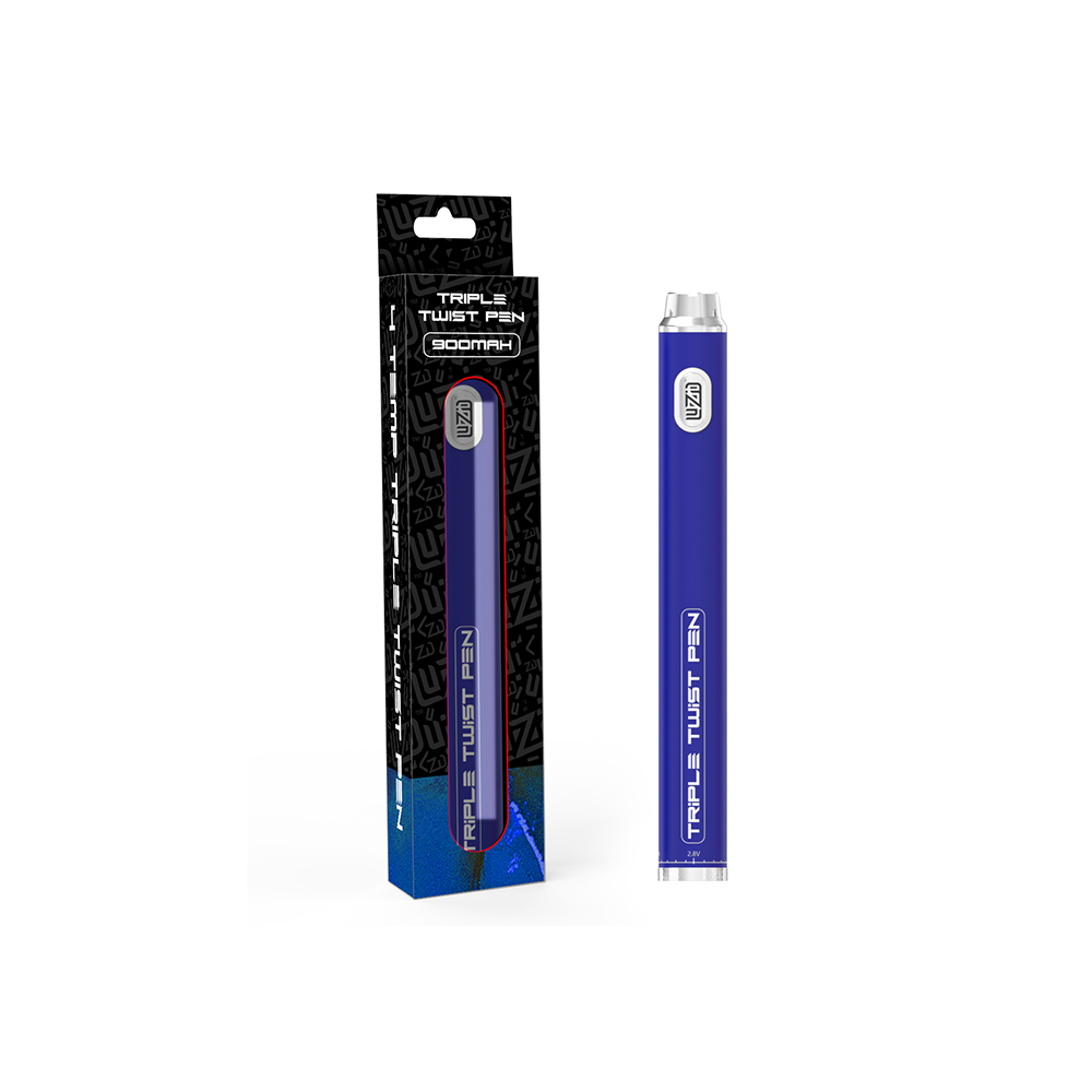 Luzid Triple Twist 510 Battery | 900mAh Blue