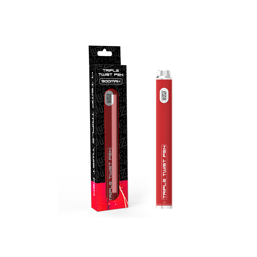 Luzid Triple Twist 510 Battery | 900mAh Red