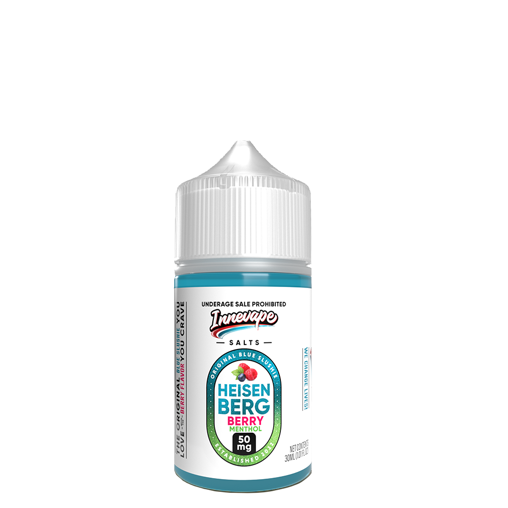 Heisenberg Berry Menthol Innevape Salts 30mL 50mg bottle