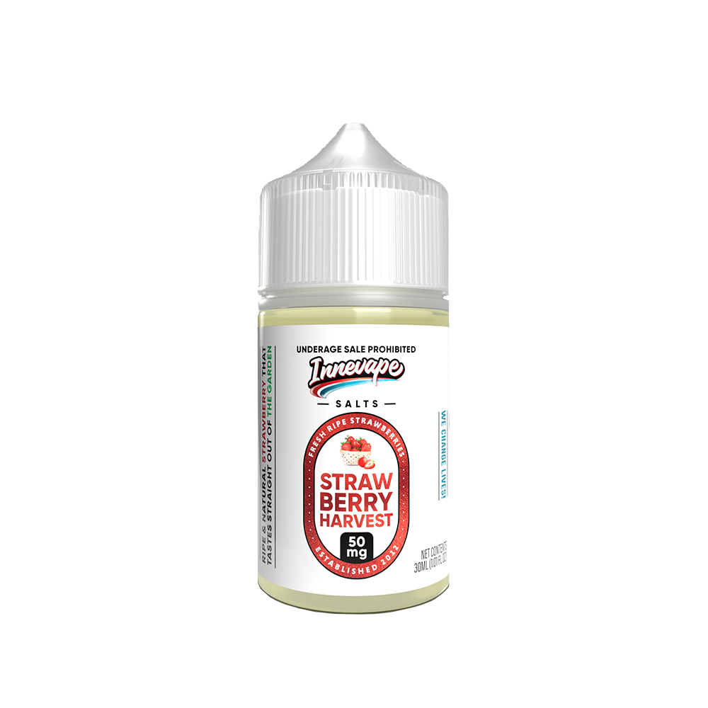 Strawberry Harvest Innevape Salts 30mL 50mg bottle