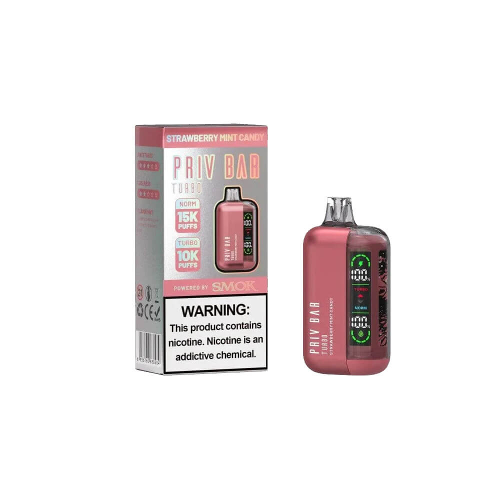 SMOK Space Man Pro Disposable Strawberry Mint Candy