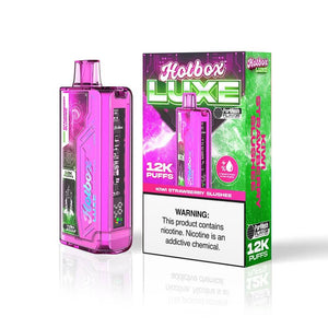 Puff HotBox Luxe Disposable 12000 puffs 20mL 50mg Kiwi Strawberry Slushee