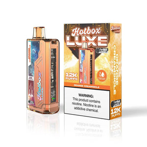 Puff HotBox Luxe Disposable 12000 puffs 20mL 50mg Orange Creamsicle